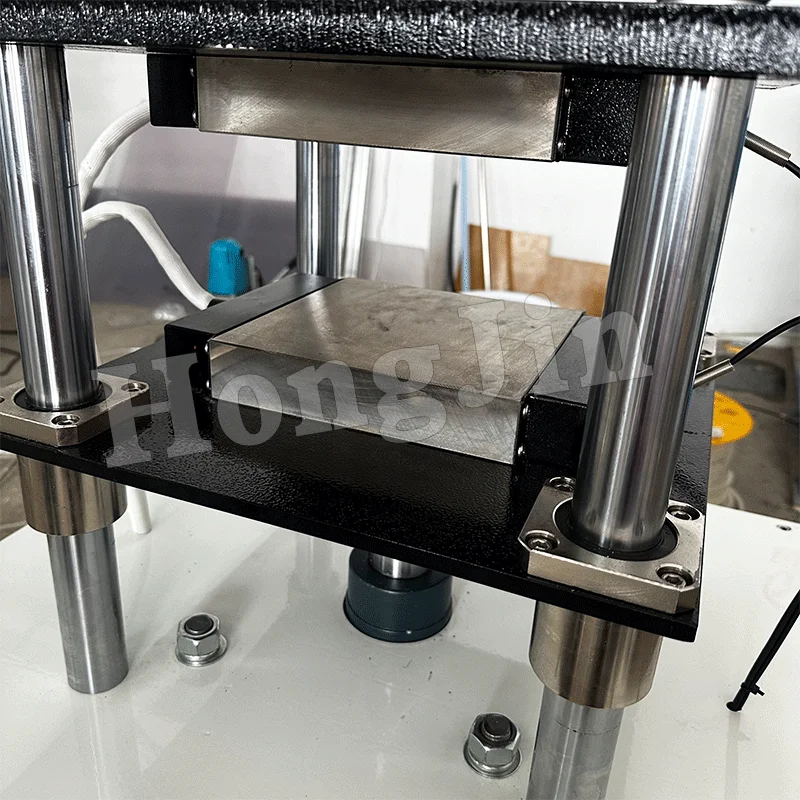 Hong Jin High-Precision Manual Heat Press Machine Simple Pneumatic Hardware Heat Paste Machine