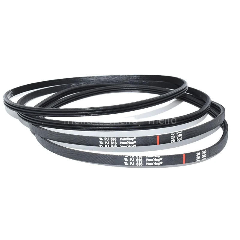 pj616 Poly- v -ribbed  belts pj elastic multi-ribbed belt suitable for logistics conveyor roller drive belt
