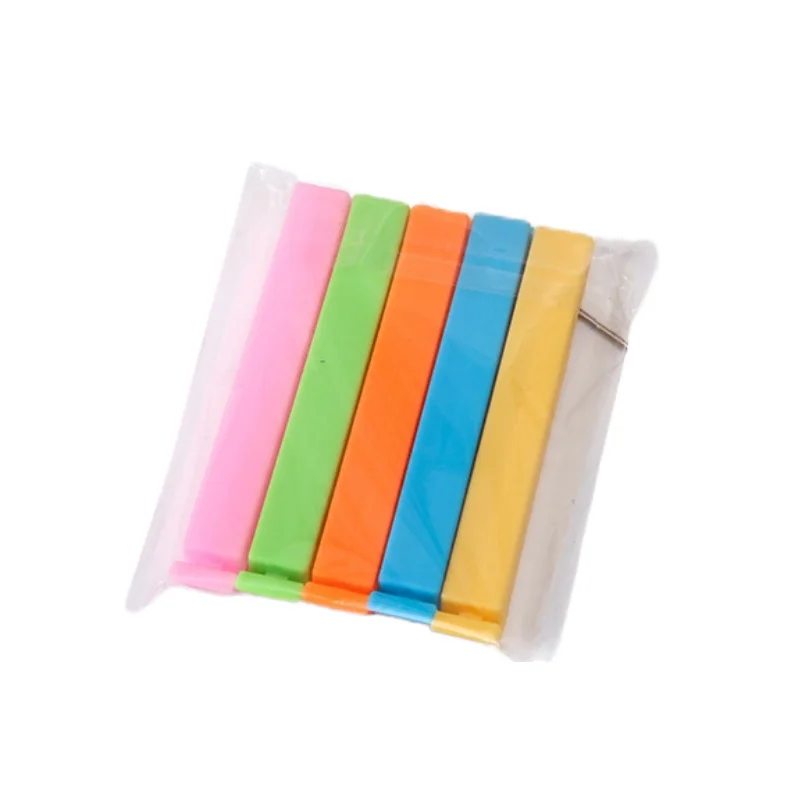Plastic Chip Clips for Food Packages, Curved Design Sealing Bag Clips for Food
