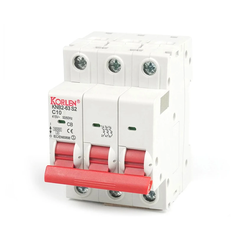 High Quality China 6kA MCB Miniature Circuit Breaker Air Switch with CE, CB