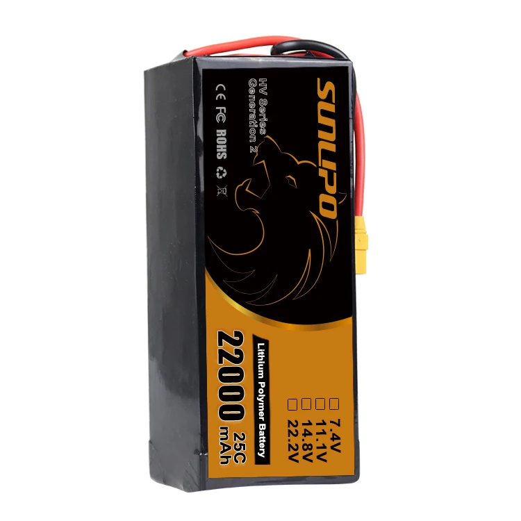 20l 22l 25l drone battery packs 22000mah 14S 51.8V 25C agriculture drone sprayer smart battery packs with AS150U 16pin connector