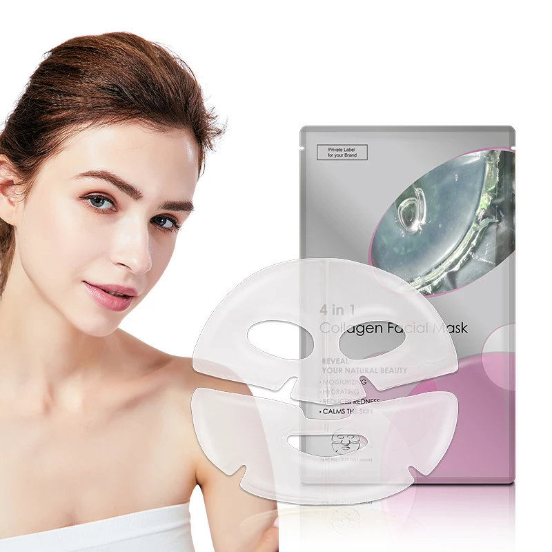 Direct shipment firming collagen Hydrogel Hydrating Whitening vitamin c collagen crystal face mask