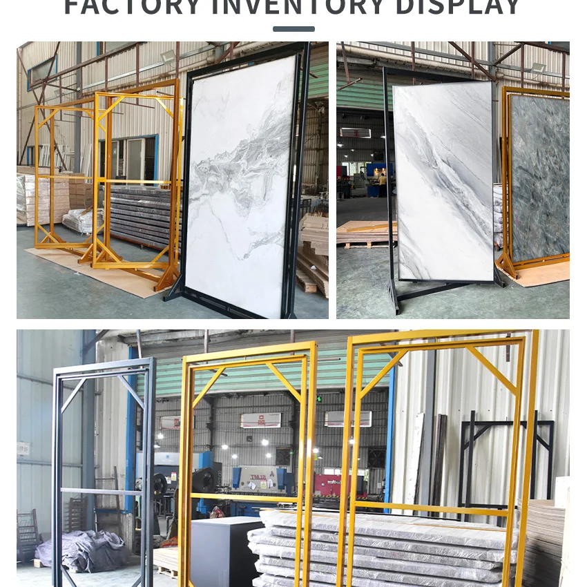 Floor Stand.Displays Metal Ceramic Marble Quartz Granite Exhibition Tile Sample Stand,Showroom Stone Display Rack