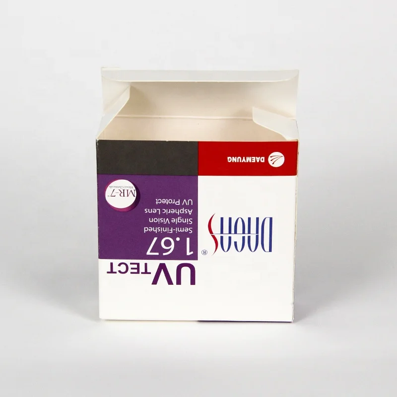 Custom design luxury drug package box paper medicine paper box