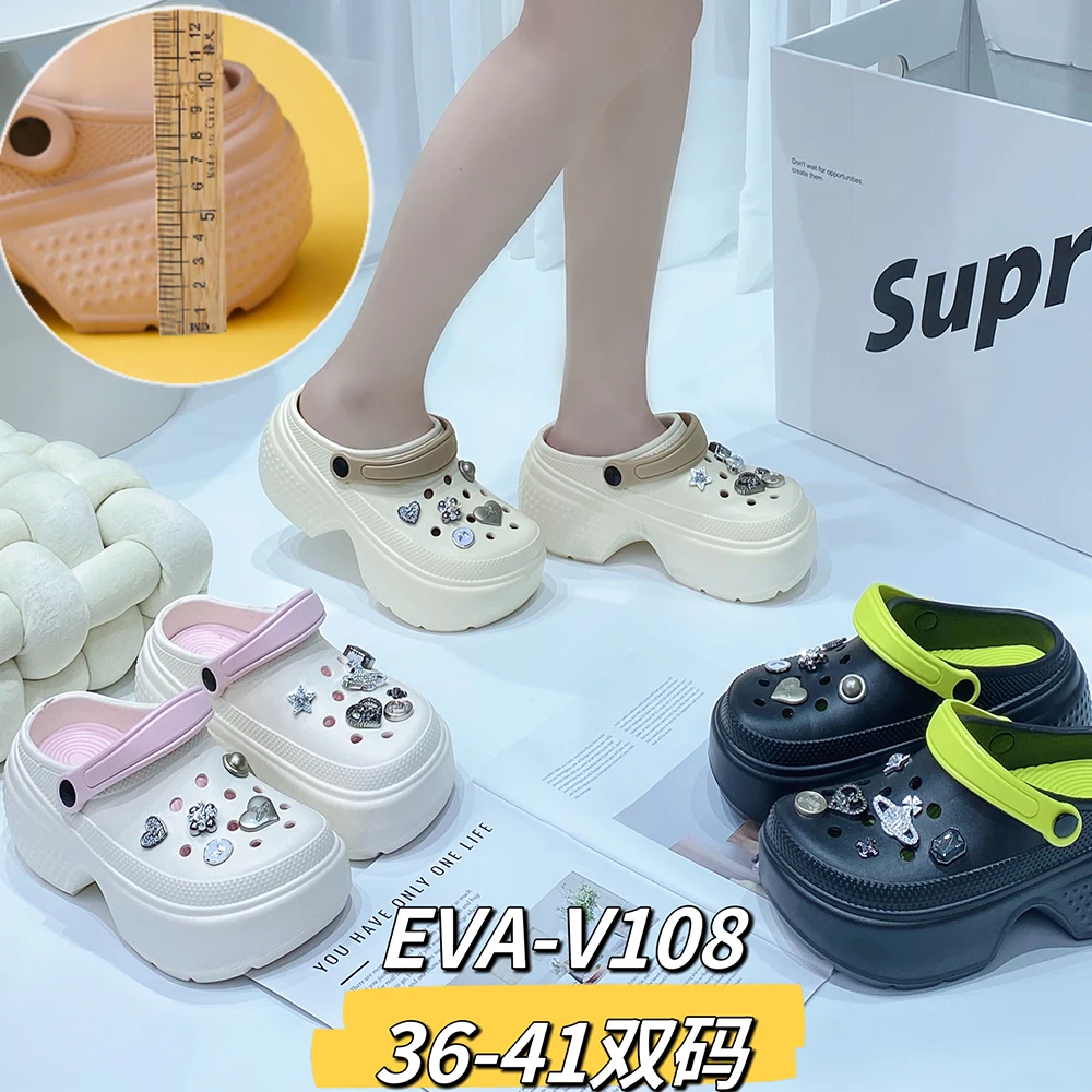 Youth Rubber Clogs  Footwear Cloud Cushioned Eva Clogs Shoes For Women Slides Slippers Anti-slippery