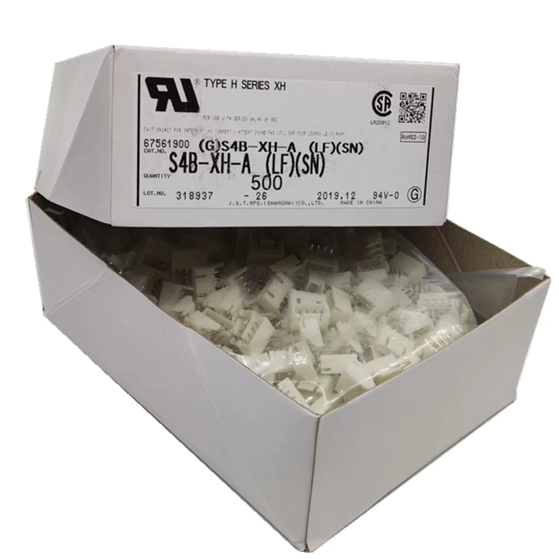 Manufacture Original XH Connector JST S4B-XH-A-1(LF)(SN) Wire to Board 2.5mm Pitch Crimp Header