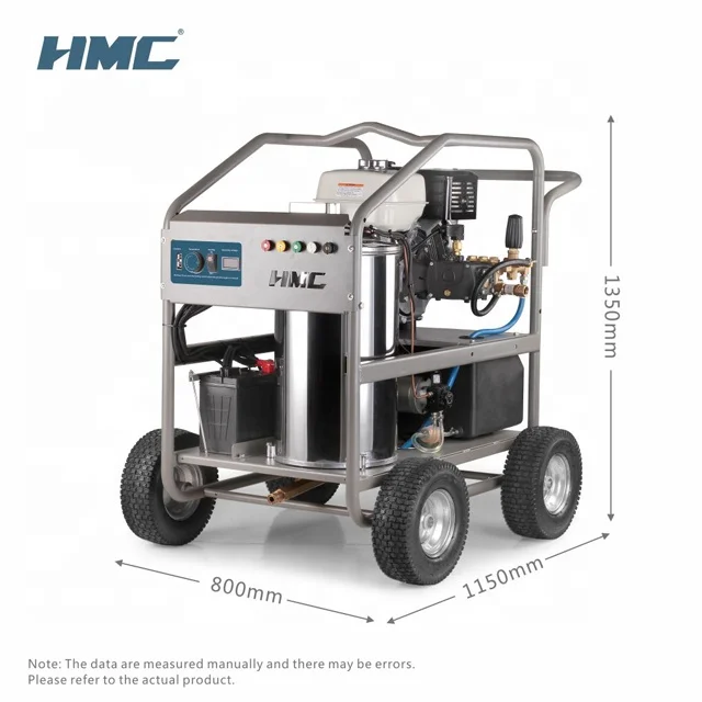 Hot Water Pressure Washer 4000Psi 90 Degrees Gasoline Engine Diesel Boiler