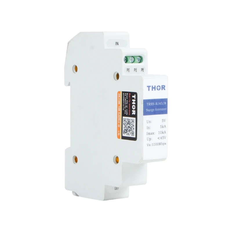 Сетевое устройство для защиты от перенапряжения poe SPD rj45