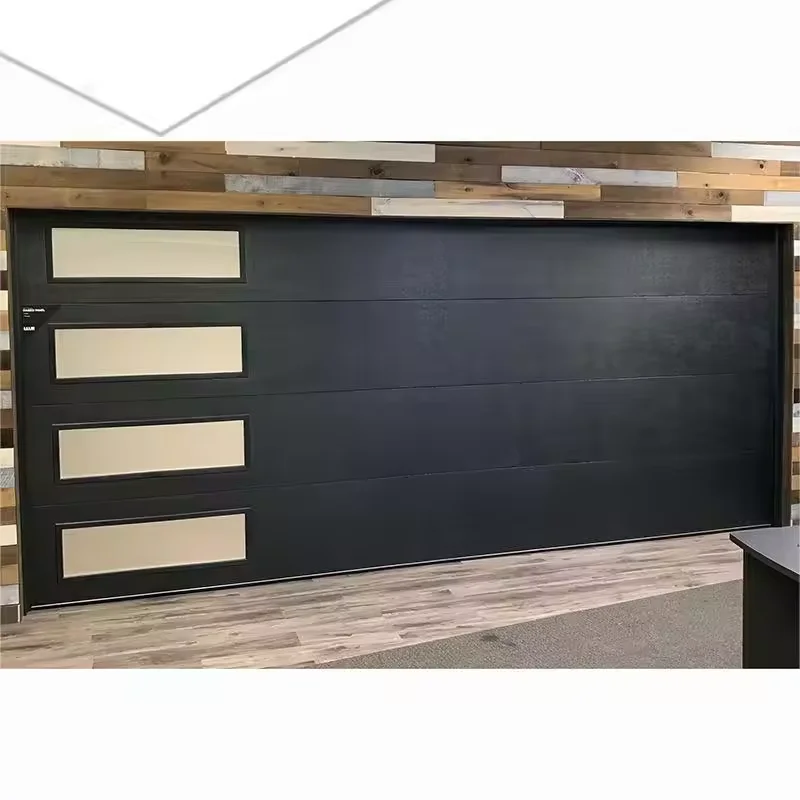ATMOS оптовая продажа секционные используемые дешевые гаражные двери 16x7 8x7 современный дизайн накладные