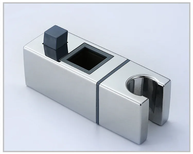 Bathroom Shower Accessories Adjustable Slide Bar Wall Mounted Square ABS Plastic Shower Mounting Brackets