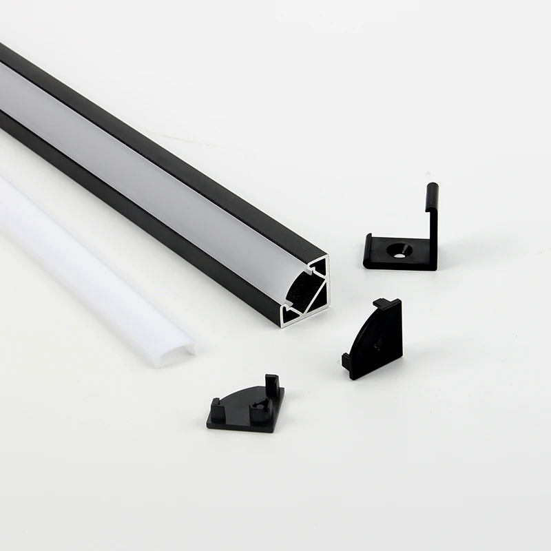 
C1919 45 Degree Surface Mounted Indoor Bathroom Decorative Modern Led Wall Light LED Lighting Profile 