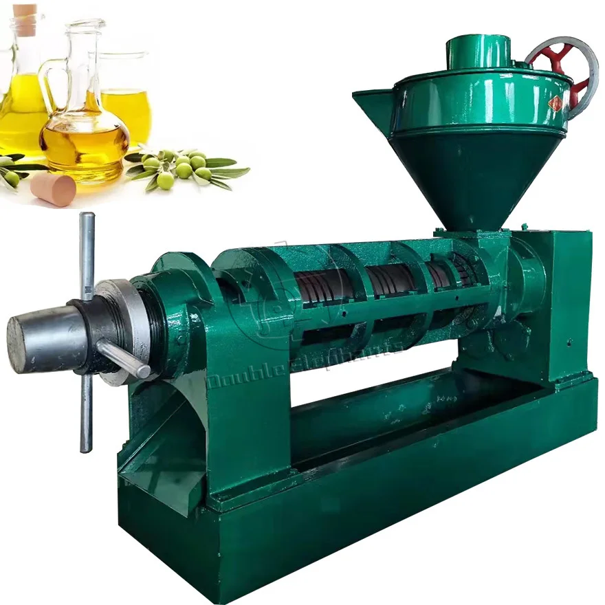 6YL200 Big screw press Soybean rapeseed groundnut coconut cold oil mill expeller machine