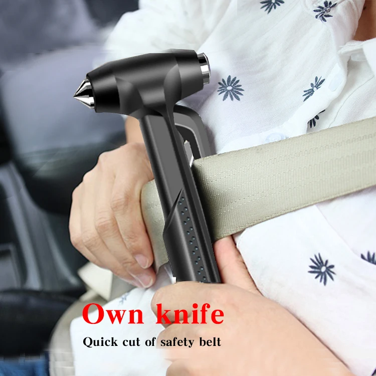 Hot selling portable multifunctional vehicle mounted safety hammer life saving hammer for car window breaker