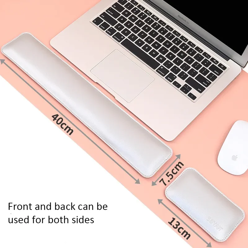 New Arrival Custom logo Wholesale Wrist protector pad keyboard hand rest wrist pad wrist protector leather mouse pad