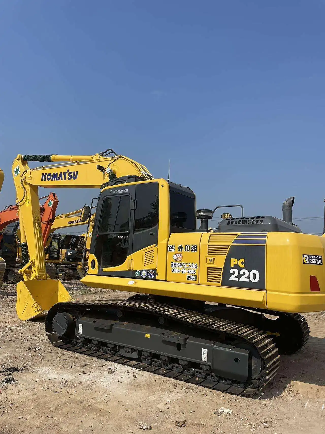 Экскаватор Komatsu Pc220 оригинальный японский экскаватор по низкой цене бесплатные запасные части