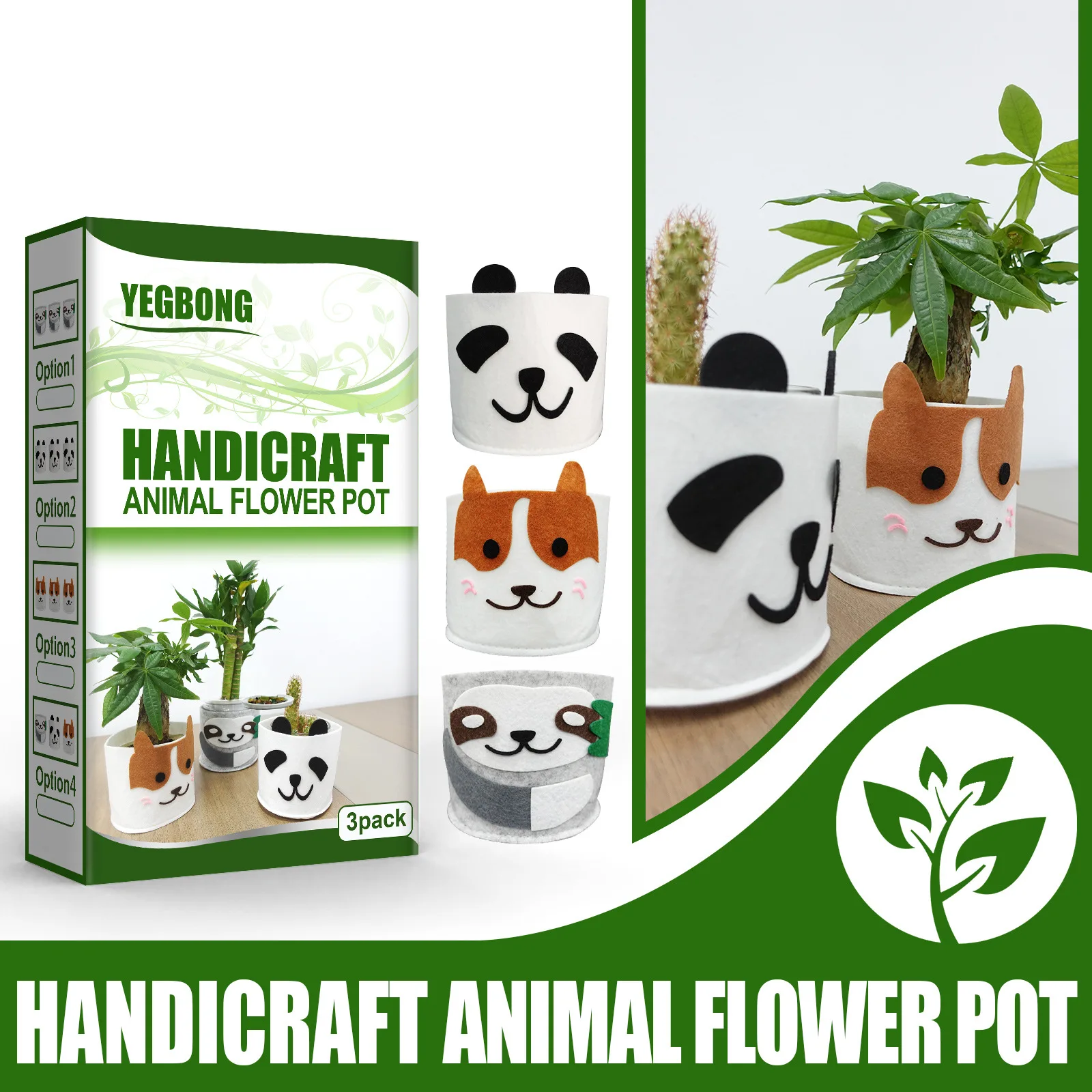 Цветочные горшки с мультяшными животными домашнее украшение миниатюрная модель для рабочего стола цветочный горшок суккулентов ручной работы в горшке
