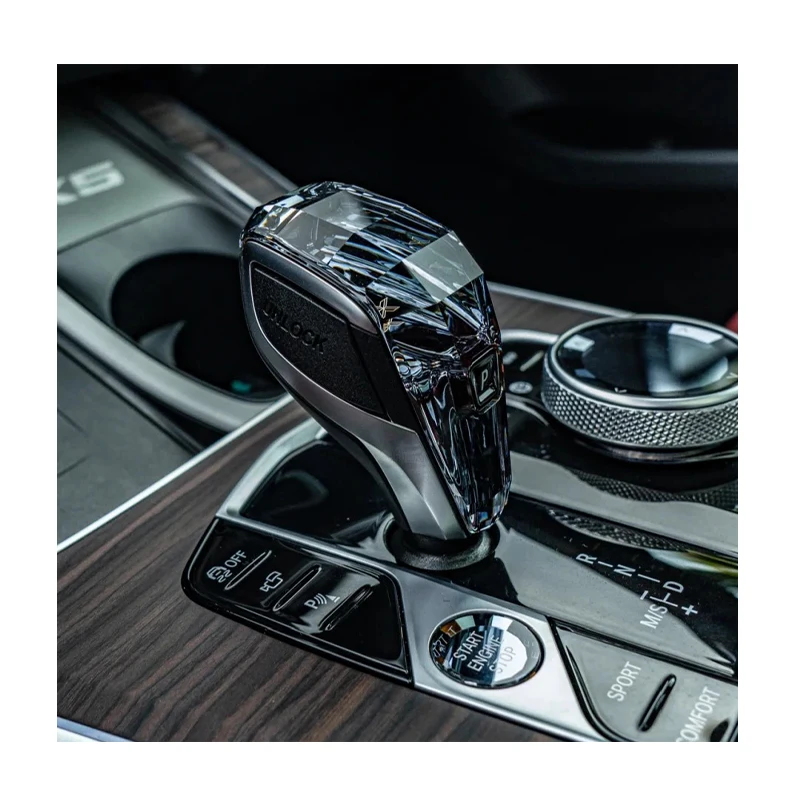 Auto Parts automatic Crystal gear shift knob Gearbox Handle For BMW X5 X6 X3 7 Series 5 Series 6 Series Models