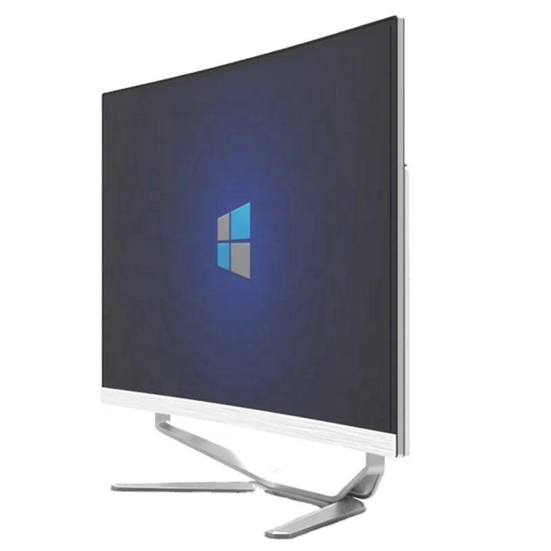 New cheap price OEM ODM monoblock all in one pc 27 inch computer 24 inch Curved Screen i3 i5 i7 AIO PC