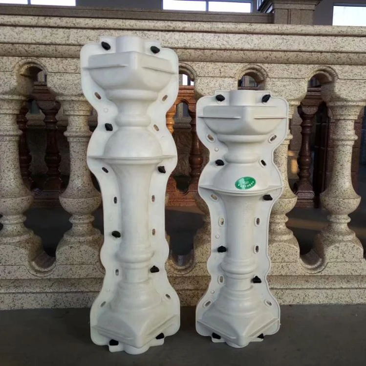 Precast garden decorative noble style concrete baluster molds for sale