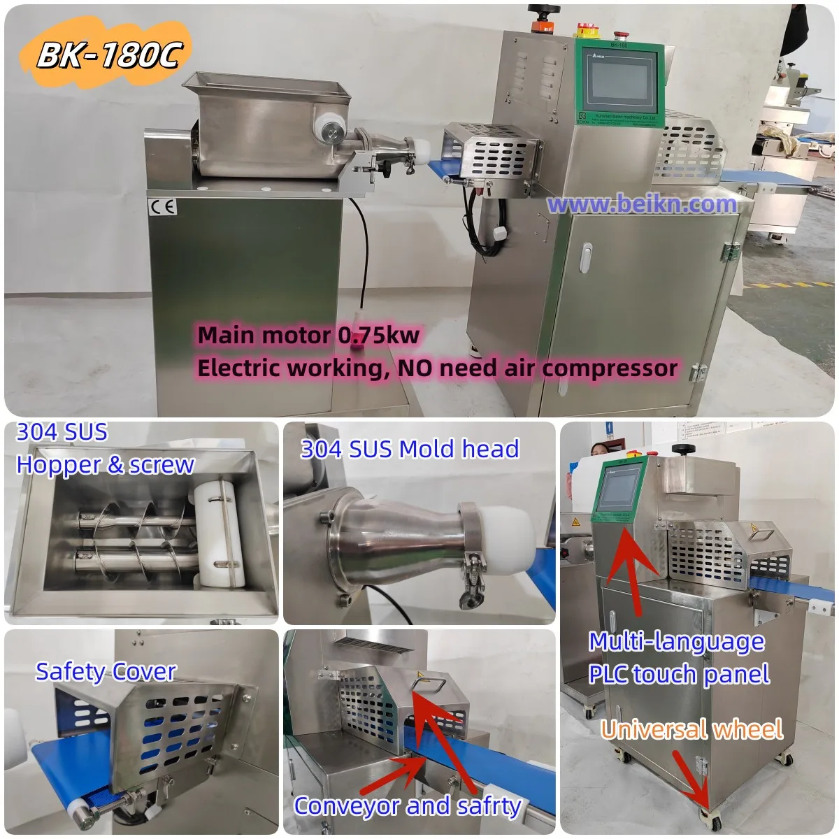 High quality Protein bar making machine for small businesses processing machinery and equipment 220V PLC touch panel
