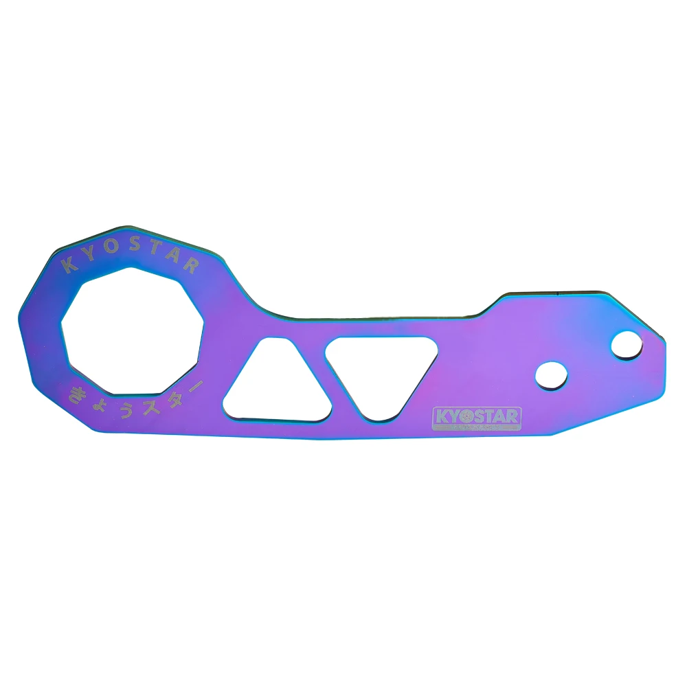 
KYOSTAR JDM Car Accessories Stainless Steel Rear Tow Hook Neo Chrome 