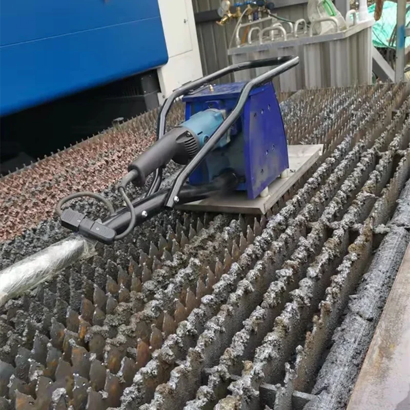 Laser Cutting Slag Removal Machine with Grid Cleaning and Automatic Slag Cleaning for the Table