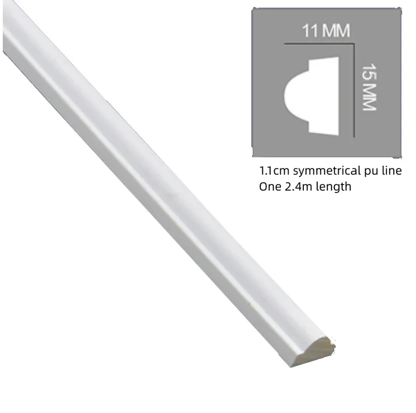 Decorative batten Custom waterproof  Ceiling decoration line  PU cornice PU decorative lines