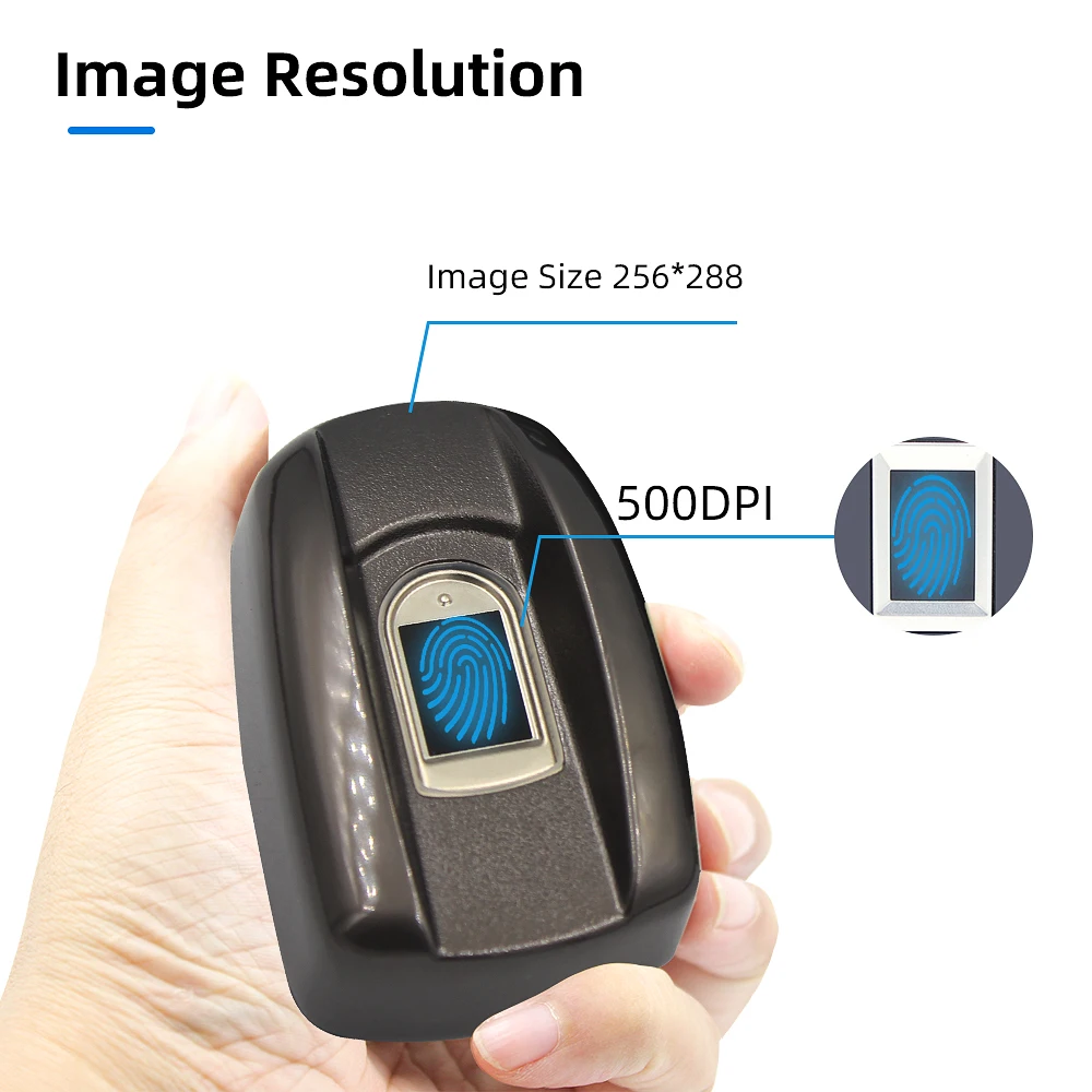 USB Biometric Fingerprint Scanner Fingerprint Reader Free SDK USB Reader Standalone Metal Case reader Semiconductor Fingerprint