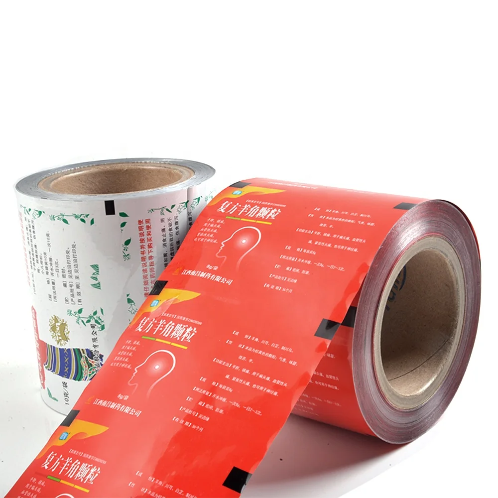 Multi layer al foil material BOPP/VMCPP metallized polyester packaging composite film aluminum foil roll