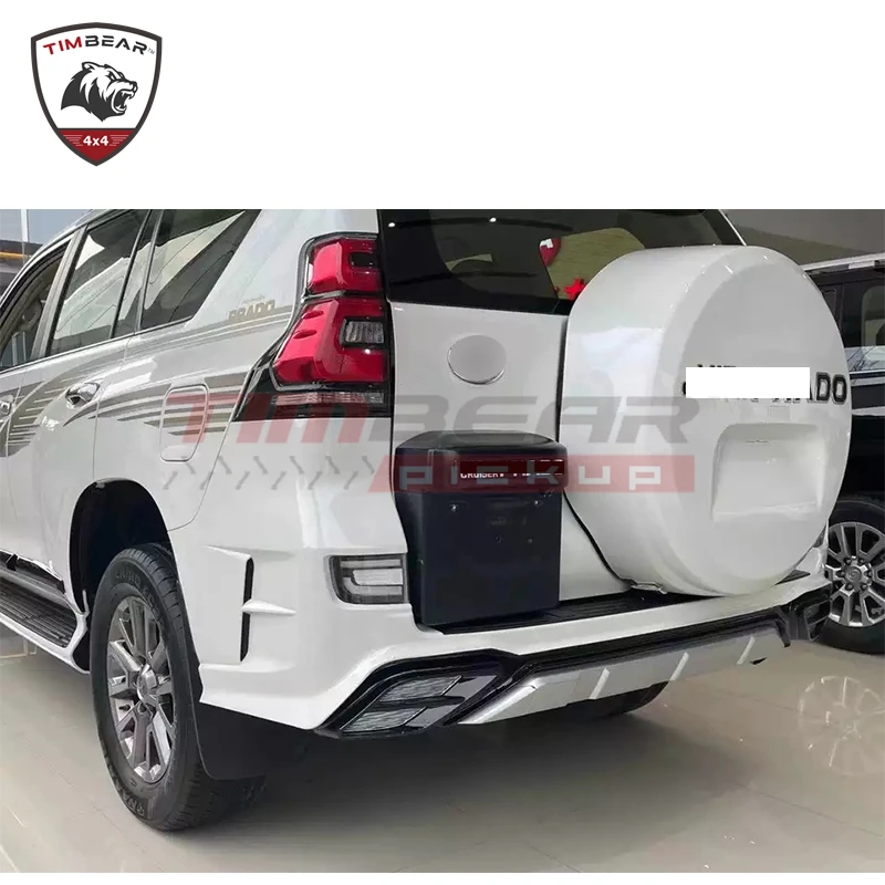 New Arrival Facelift Kit Abs Plastic Body Kit For Land Cruiser Prado 2018 Upgrade To 2022 Land Cruiser Prado 150