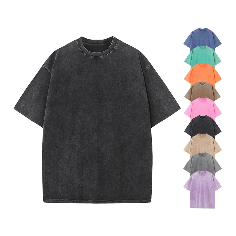 Футболка мужская свободного покроя в стиле хип-хоп 100% хлопок