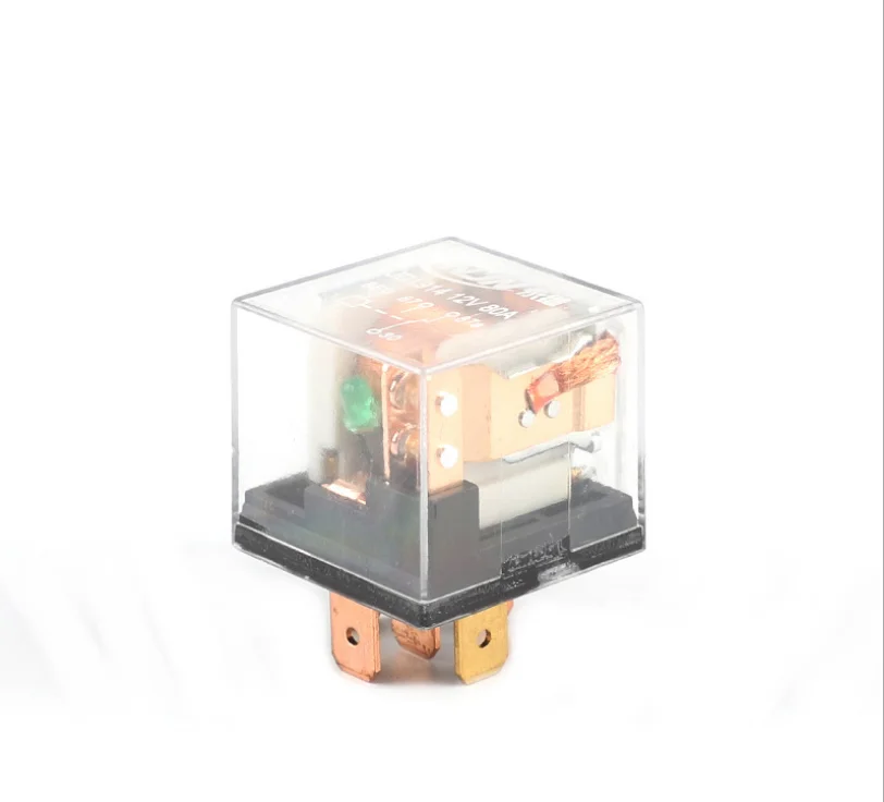 
Car Spare Part Waterproof Transparent Shell Universally LED Types JD1914 80a 12V Automotive Relay  (60599845422)