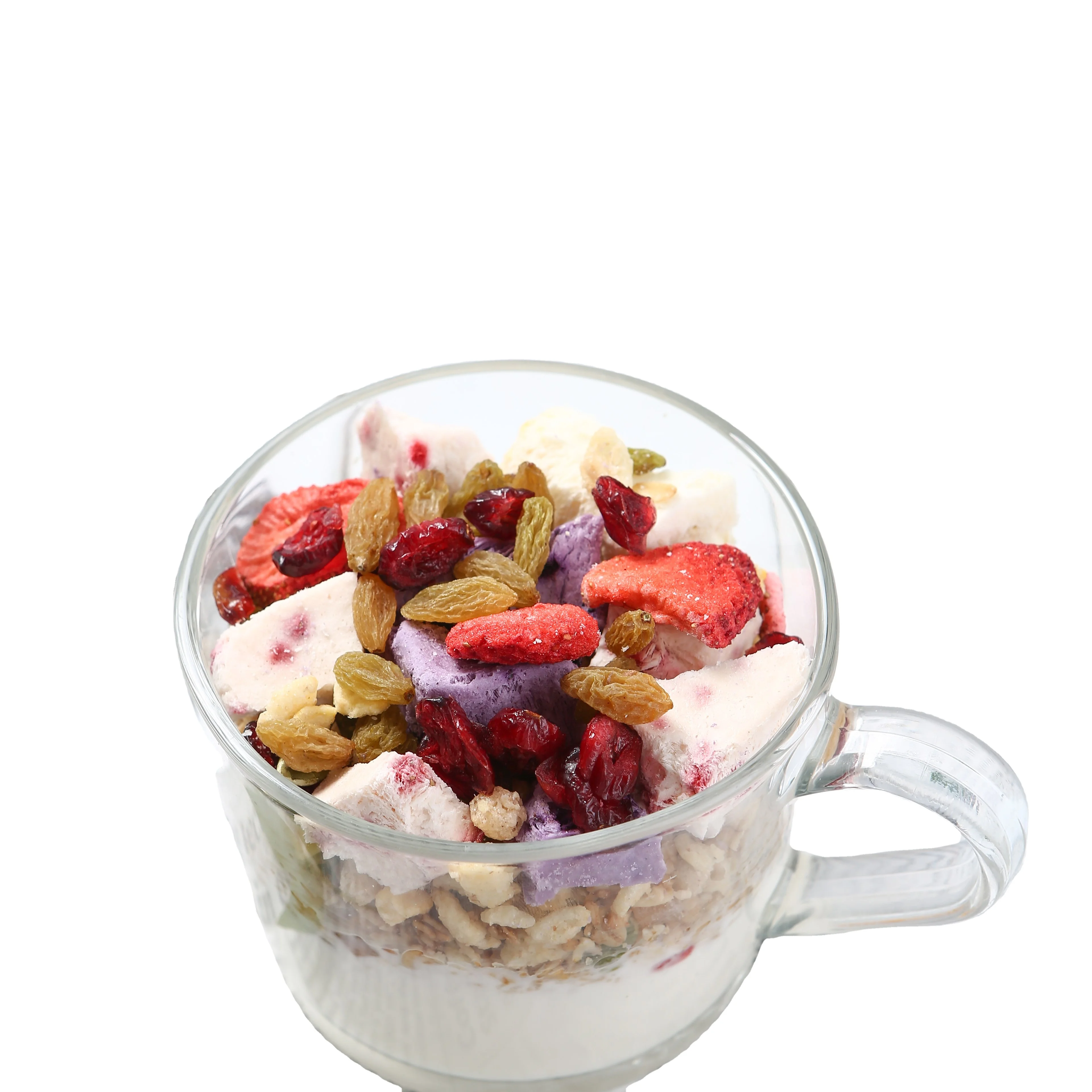 Manufacturer Direct Trading MOQ 10KG Freeze Dried Sugar-Soaking Strawberry Freeze Dried Fruits