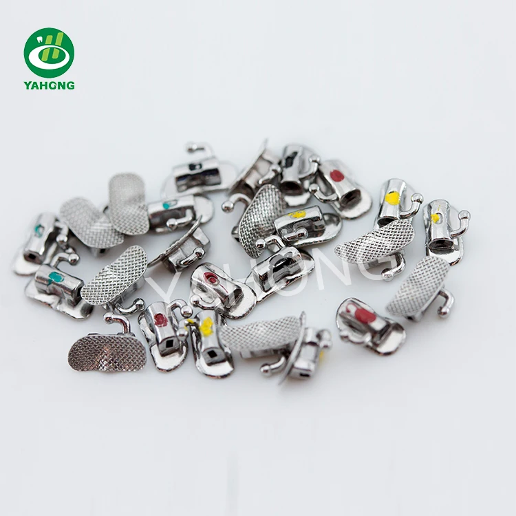 50Sets Dental Orthodontic Sgl Buccal Tube Roth.022 1st Molar Non-Conv Brackets Ortodoncia