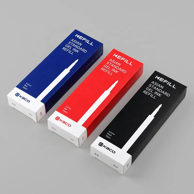 KACO KEFILL Blue Ink Gel Ink Pens Refills