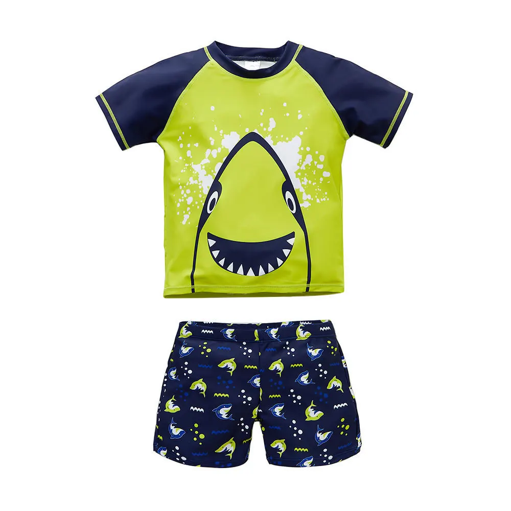 2024 Boys two pieces swimsuit set cartoon printing spa swimming wholesale swimwear beachwear kids for boys