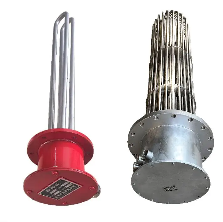 Промышленный высокомощный 10 кВт 15 кВт 20 кВт взрывозащищенный фланцевый водомасляный погружной нагревательный элемент