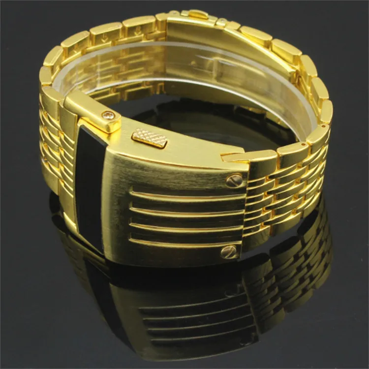 Men Sport LED Digital Watches Wholesale Water Resistant Creative Design Luminous Electronic Male Watch