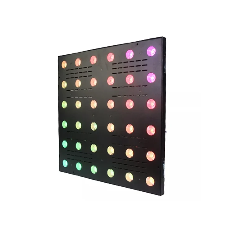 36X3W Rgb Colorful Beam Dmx Control Led Matrix Blinder Light For Dj Disco Club