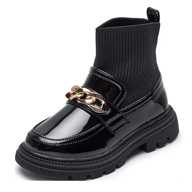Shangzhou OEM Sepatu Танак 2021 осень новое поступление дышащие вязаные спортивные детские