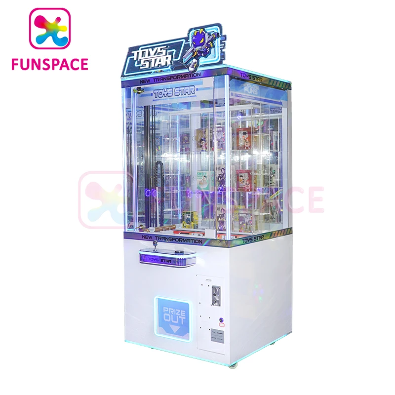 Funspace Coin Operated Luxury Gift Game Machine Toys Star Key Master Upgraded Style for Prize Figures Redemption