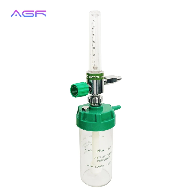 OEM Hospital Medical Equipment Emergency Respiratory Medical Oxygen Flowmeter with PB adapter 0-15LPM