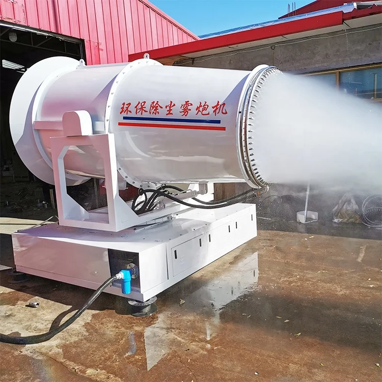 Hot Sale 30m Construction Site Sprayer Mine Engineering Dust Removal Ultra-Fine Fog Cannon With CE Certified
