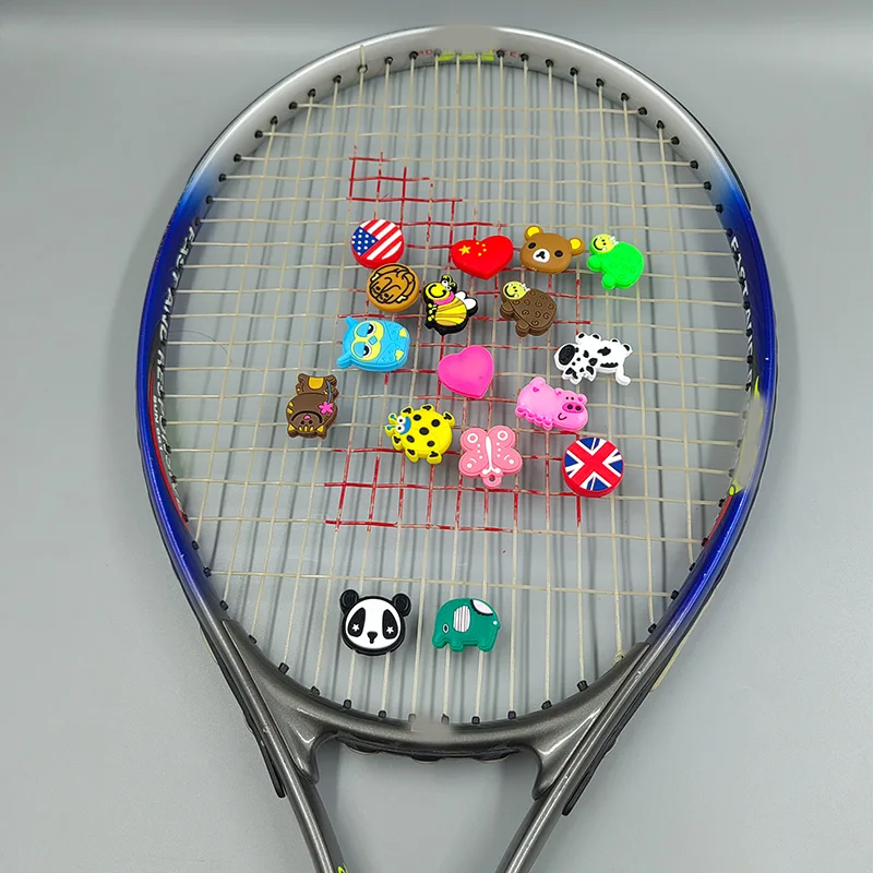 OEM Design Silicone Rubber Tennis Racket Dampener Vibration Absorber Custom Tennis Damper For Tennis Rackets