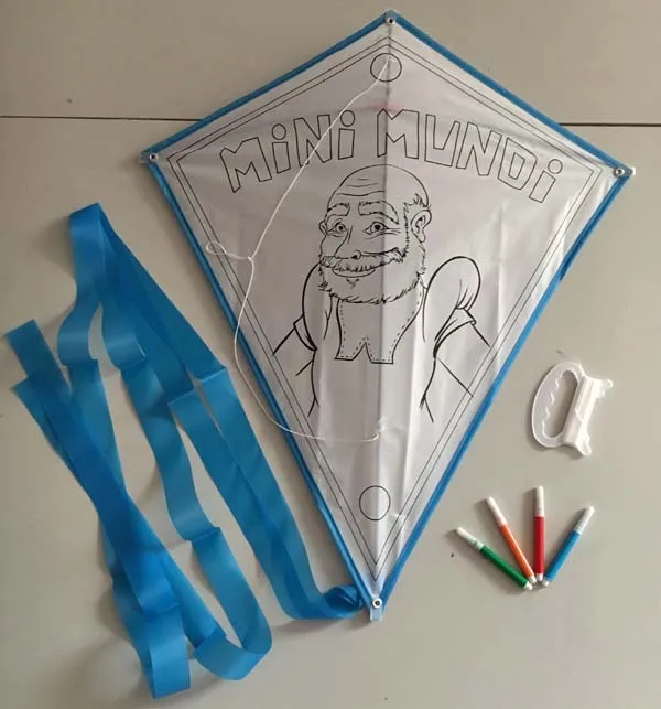 wholesale hot sale quality material easy flying outdoor Sport Delta DIY children kids kites