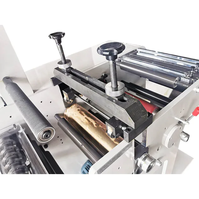 320mm Roll To Roll Self-Adhesive Paper Label Automatic High Speed Rotary Die Cutting Machine