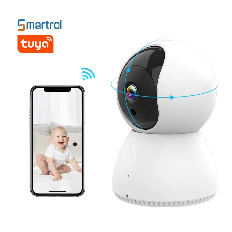 Tuya 720P 1080P Full HD двухстороннее беспроводное устройство для видеомонитора PTZ
