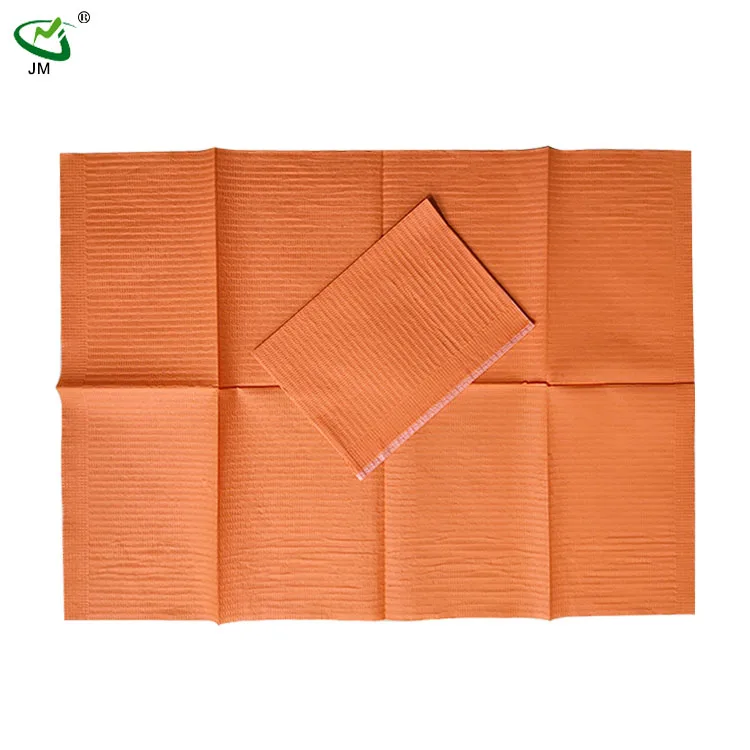 Dental Tie on Bib Disposables Bib Dental 3 Layers Dental Bib Disposable 3 Ply