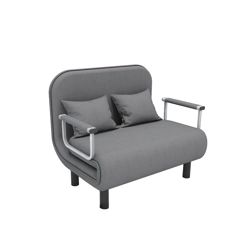 Lazy Folding Sofa Bed Simple Apartment Rental Housing Small Hand Armrest Single Double