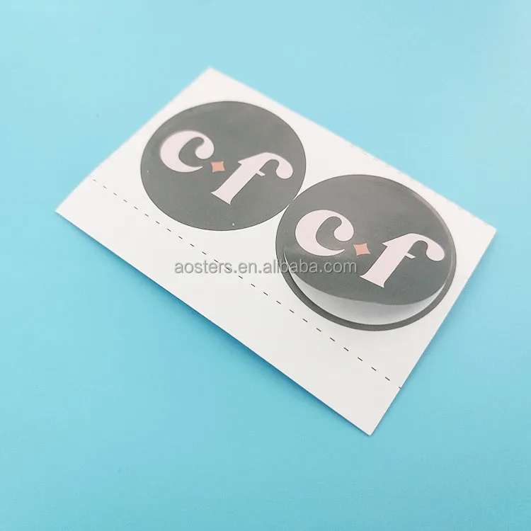 China Wholesale Adhesive PVC Custom Die Cut Vinyl Stickers Printing Logo Design Round Stickers Custom
